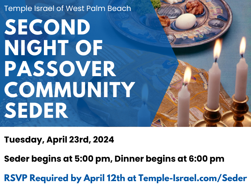 Passover Community Seder & Dinner