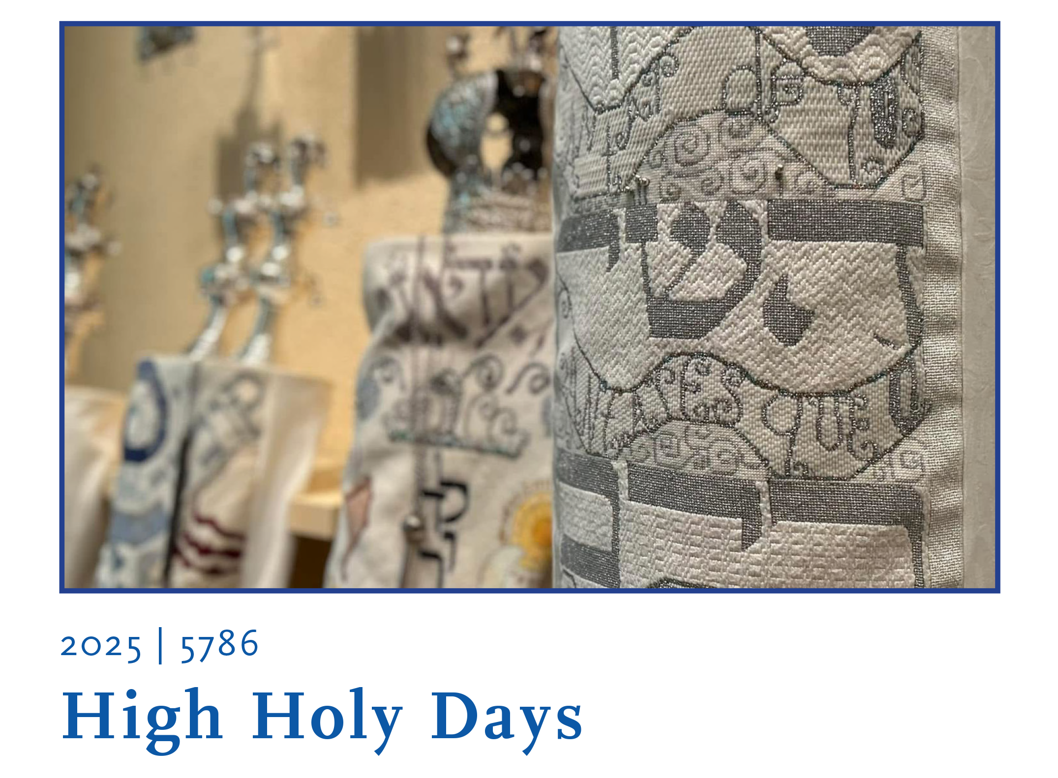 Download 2025 High Holy Day Book